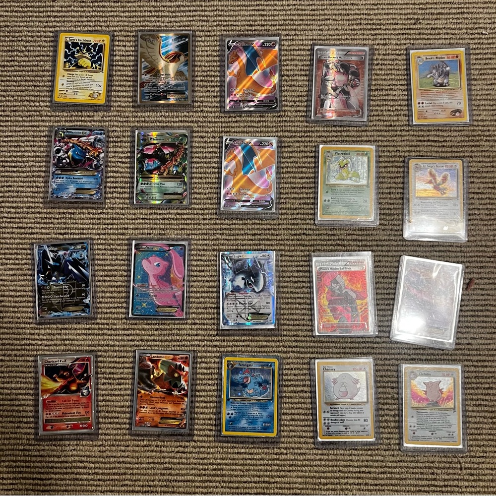 Assorted Pokémon Card Collection